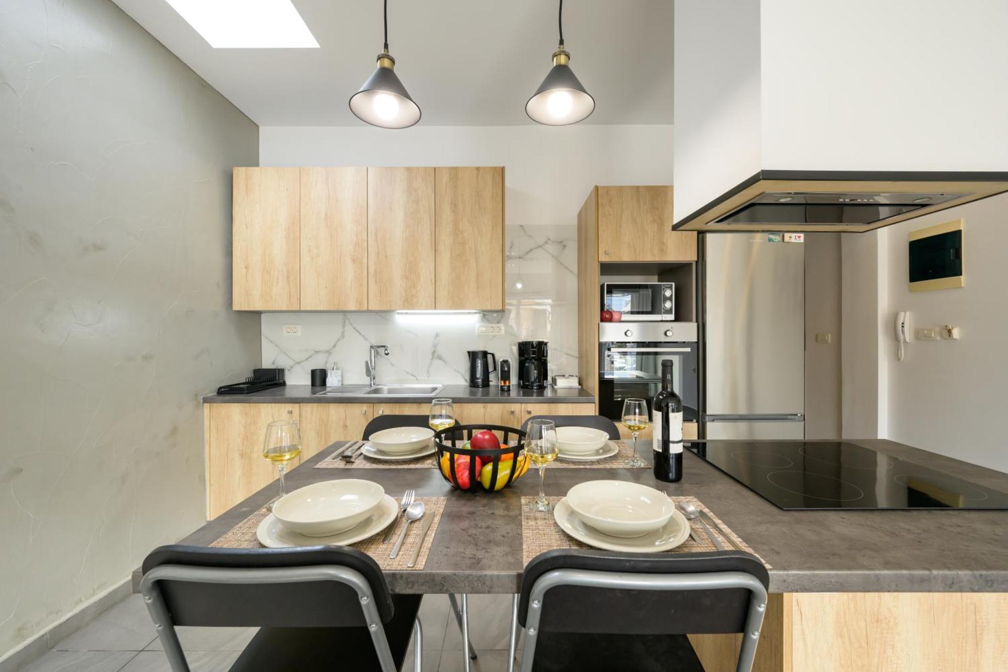 Modern Spacious Apartment Kissamos Exterior photo
